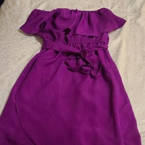 Forever 21 purple mini dress